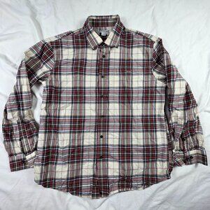 Orvis Classic Collection Mens XL Multicolor Plaid Button Up Long Sleeve Shirt
